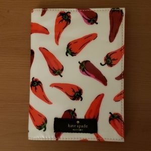 Kate Spade Daycation Chili Pepper Passport Holder
